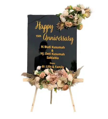 Papan Bunga Akrilik Tlogodalem