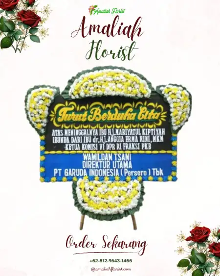 Papan Bunga Duka Tlogodalem